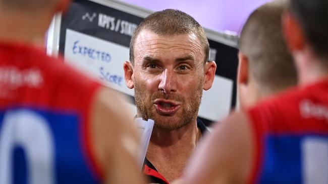 Simon Goodwin took the Demons to the 2021 flag. Picture: Getty Images