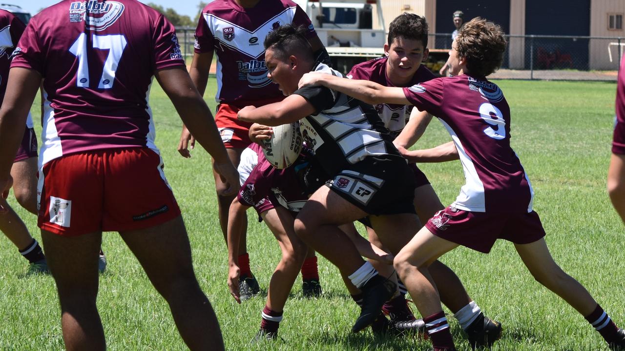 Mitchell Magpies v Dalby Devils U16. Adrian Vowles Cup 2020.
