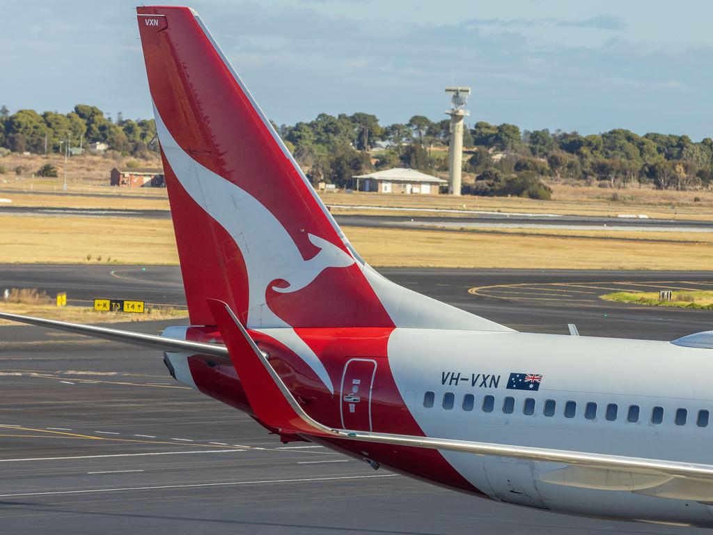 Qantas will roll out a new menu both in-flight in lounges over the summer season. Picture: NCA NewsWire / Ben Clark