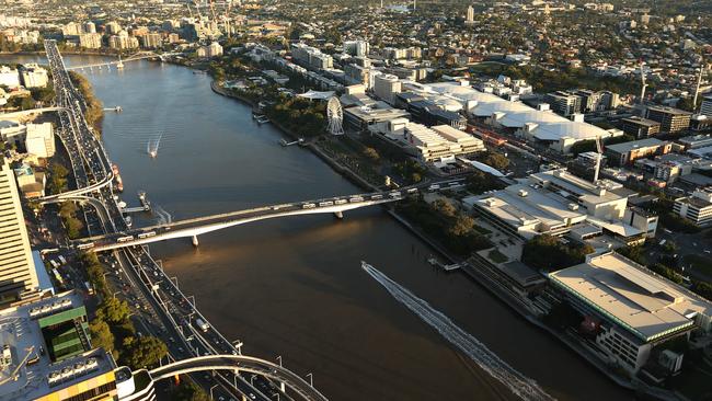 Brisbane suburb South Brisbane was ranked the country’s second most liveable area.