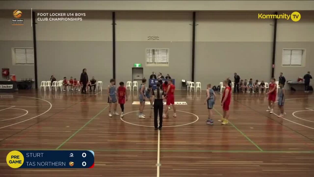 Replay: Sturt Sabres v Tasmania Northern Tigers (Boys Shield 9/10th Play-Off) - 2024 Basketball Australia U14 Club Championships Day 5