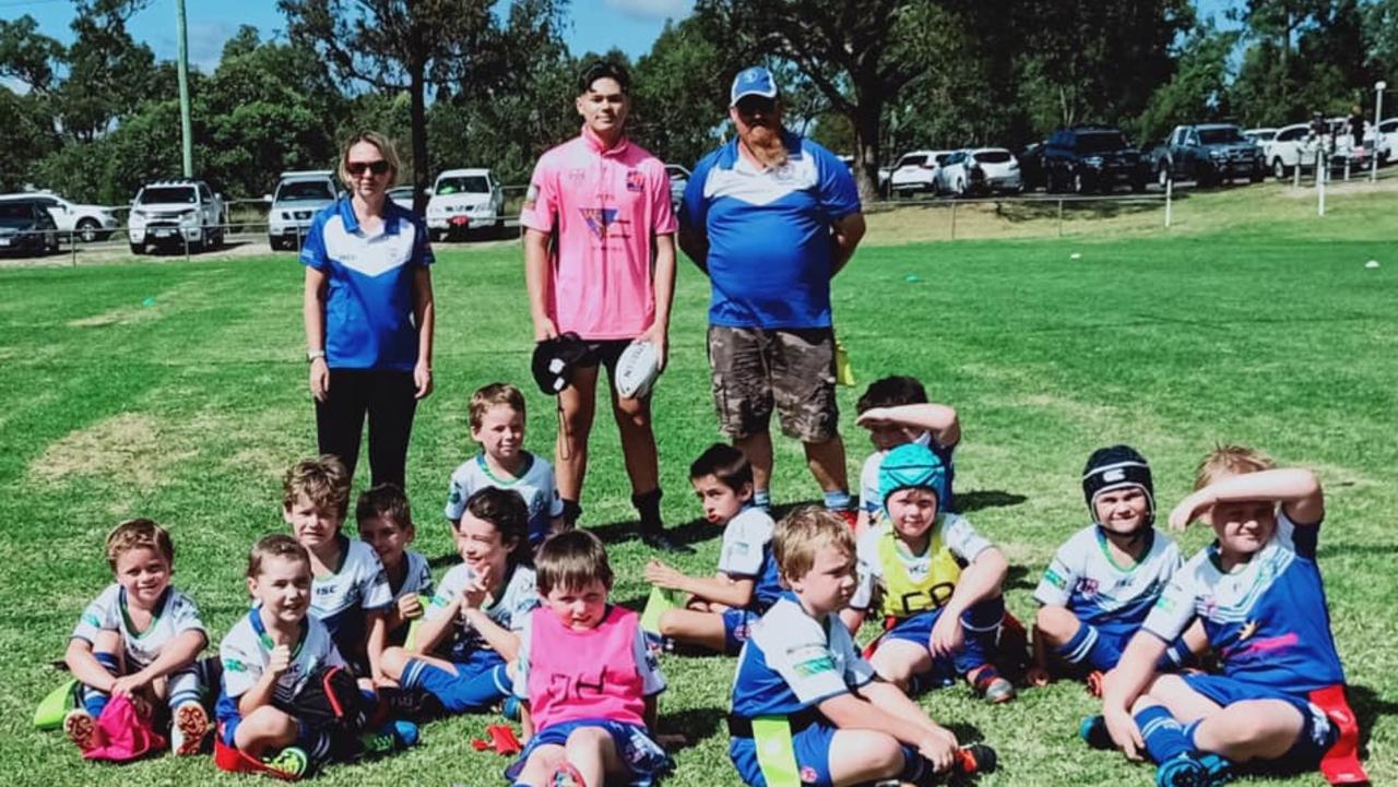 ON FIELD: Stanthorpe Gremlins U7s side at the Redlands4Stanthorpe carnival, March 13 2021. Picture: Stanthorpe Gremlins