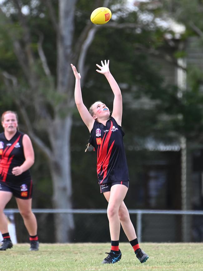 Action from Saturday's McDonaldâ€™s South East Queensland Youth Grand Finals played at Yeronga AFC. 2 September 2023. Picture, John Gass