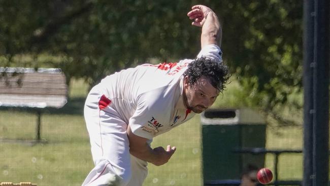 Brad Jones was one of Melton’s best in the win over Plenty Valley. Picture: Valeriu Campan