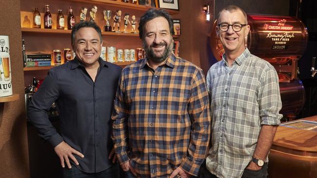 The Front Bar - Sam Pang, Mick Molloy and Andy Maher.