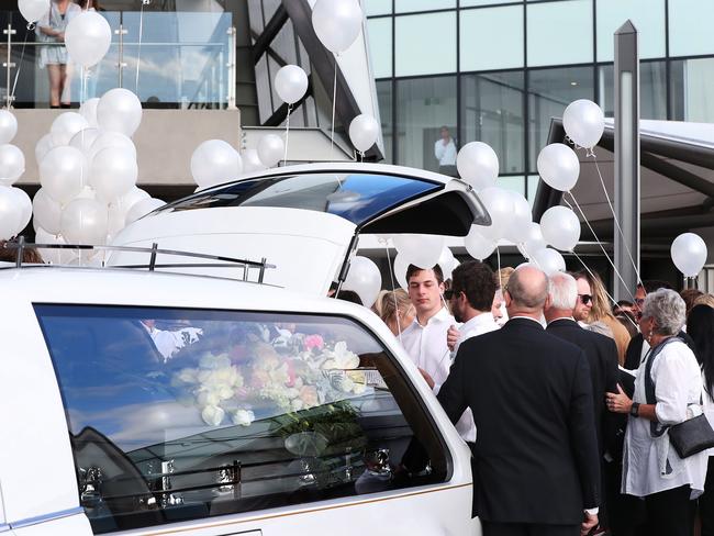 Funeral of Madison Jane Lyden at Blundstone Arena Hobart. Picture: NIKKI DAVIS-JONES