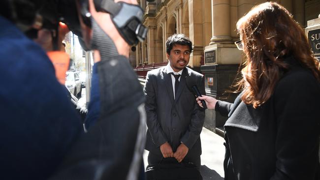 Monash University student Chinmay Naik is appealing the Supreme Court decision to dismiss his action over a failed assignment. Picture: Alex Coppel