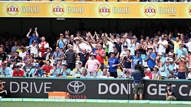 The Gabba is ranked fifth in terms of spectator satisfaction. Picture by Annette Dew.