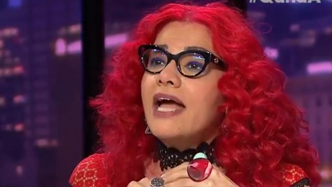 Mona Eltahawy on the ABC’s Q&A on Monday night.