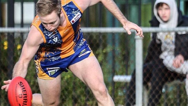 Joel Brett is back at Shepparton Bears after being one of the leading goalkickers in country footy. Picture: SAA Imaging.