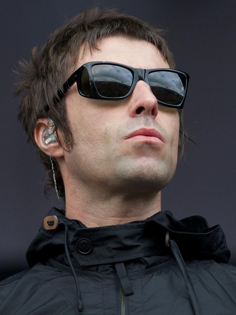 Liam Gallagher on stage with Beady Eye at the Glastonbury Festival in May 2017. Picture: Andrew Cowie / AFP