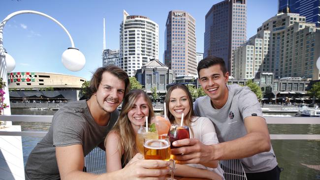 Australia’s alcohol guidelines recommend no more than 10 standard drinks a week