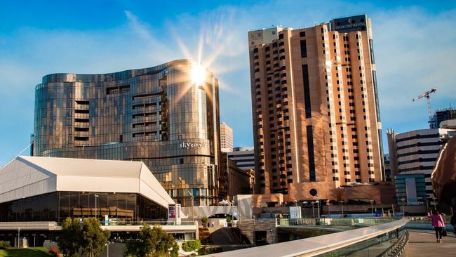 SkyCity’s Eos hotel has become an iconic part of the Riverbank skyline.