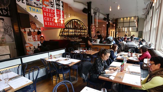 Chin Chin is one of Melbourne’s most popular restaurants. Picture Andrew Tauber