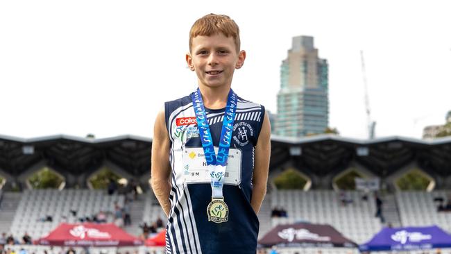 Hudson Fisher. Picture: Albury Little Athletics.