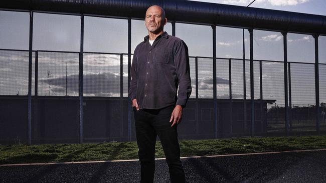 Gary Jubelin outside Macquarie Correctional Centre where the incarceration system is being reinvented. Picture: Sam Ruttyn