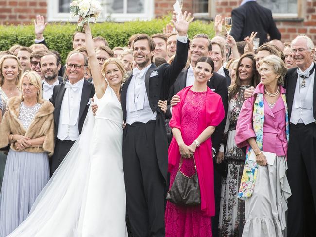 Pippa Middleton and James Matthews attend friend’s wedding in Stockholm