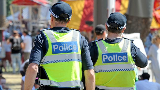 Mr Ashton says 825 new police officers will help make the force more agile. Picture: Alex Coppel.