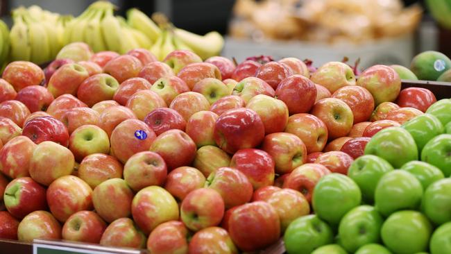 The widespread flooding in South East Queensland and Northern New South Wales has seen a shortage of some grocery supplies and fresh fruit and vegetables. Picture: Brendan Radke