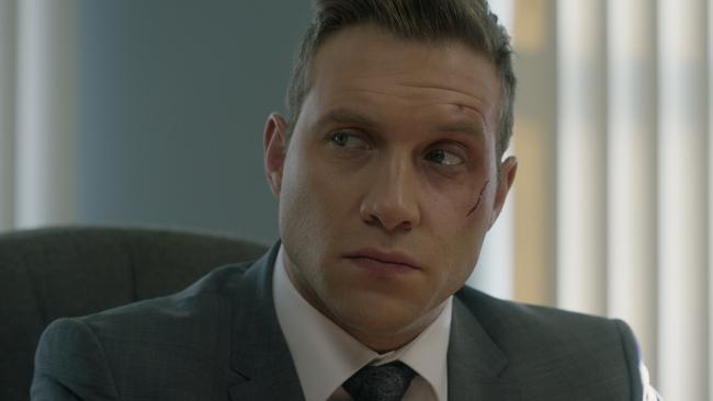 Jai Courtney as a shady FBI agent in the action-thriller The Honest Thief.