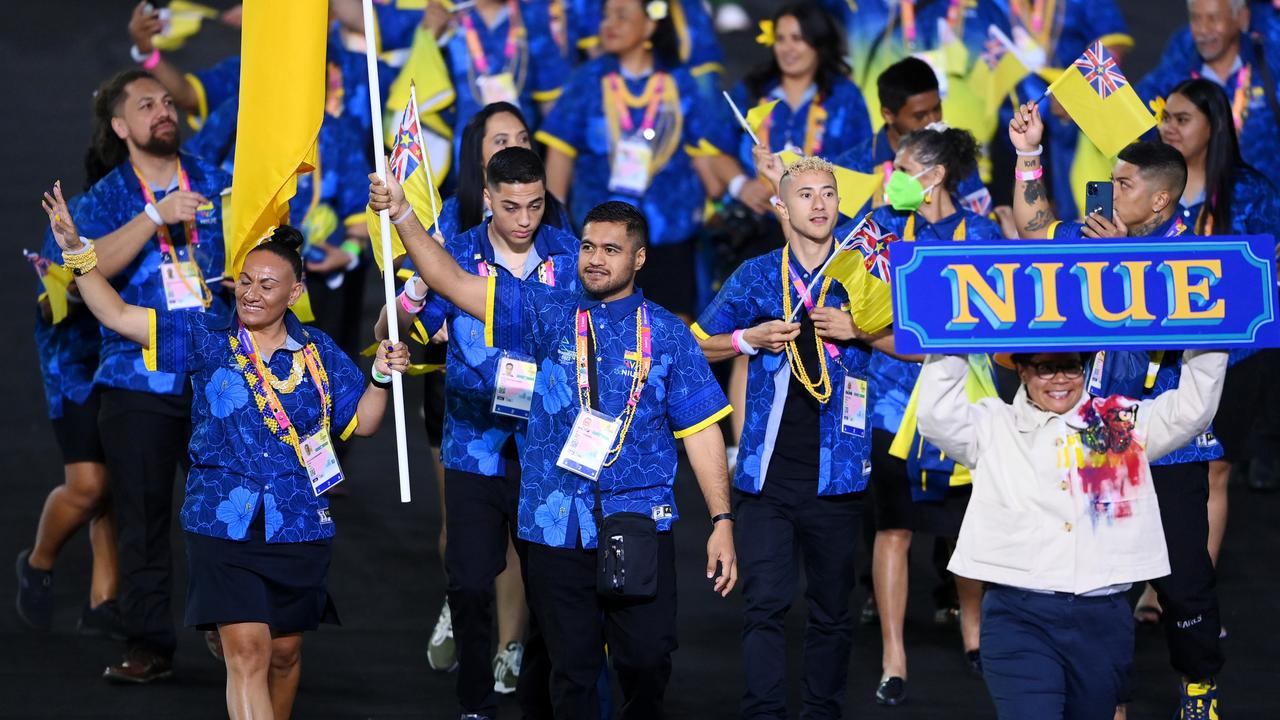 The tiny island nation of Niue.