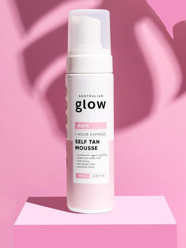 The self tan mousse. Picture: Supplied