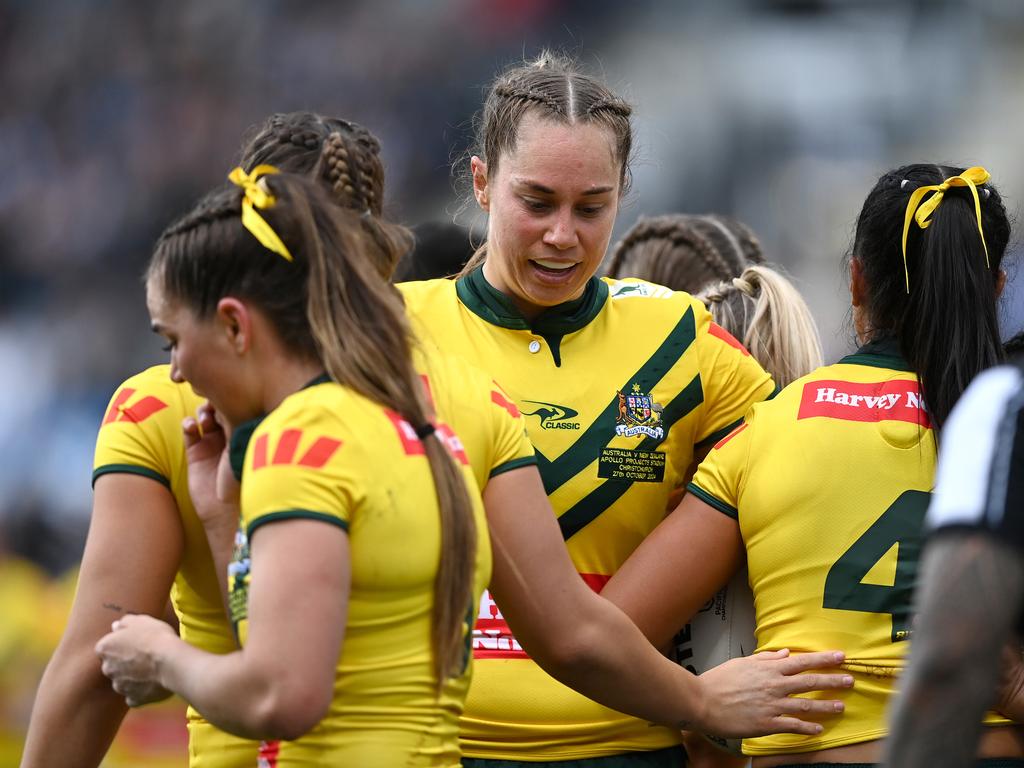 Jillaroos star Kezie Apps looks set to play in the Pacific Championships final. Picture: NRL Imagery