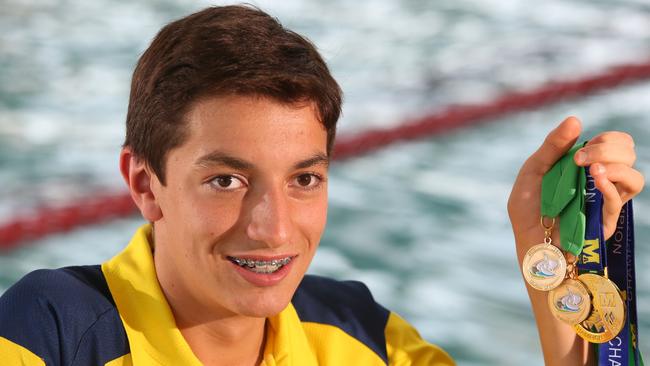 Swimmer John Dimech-O'Connell won the Inspiration award.