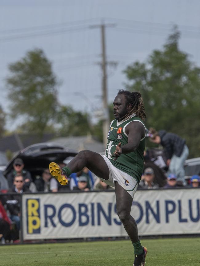 Anthony McDonald-Tipungwuti played as a six pointer for Mildrua Imperials this year. Photographer: Noel Fisher