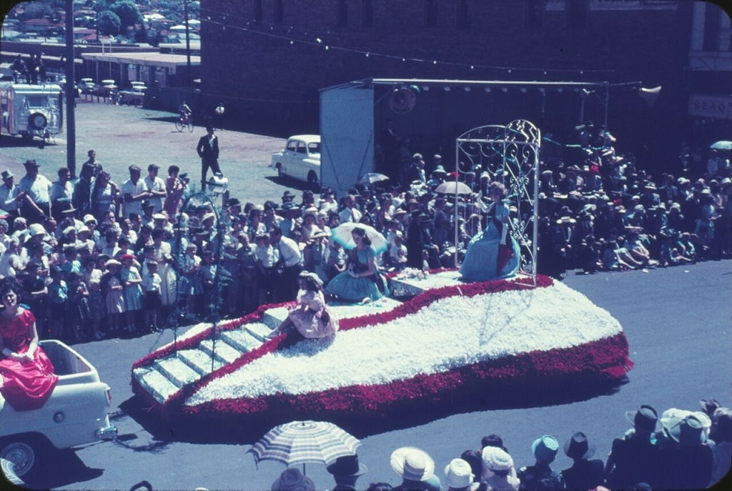 Local History and Robinson Collections, Toowoomba City Library. The Carnival of Flowers. Photo Contributed