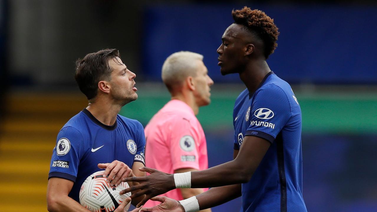 Frank Lampard delighted to see Tammy Abraham breaking No. 9 curse