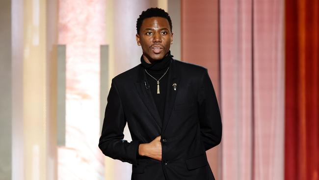 Jerrod Carmichael struck a more introspective tone hosting the Globes last year. Picture: Rich Polk/NBC via Getty Images