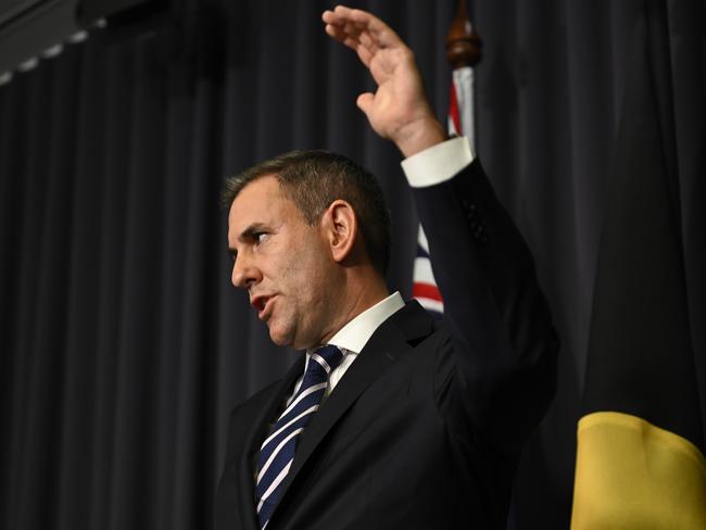 Federal Treasurer Jim Chalmers. Picture: NewsWire / Martin Ollman