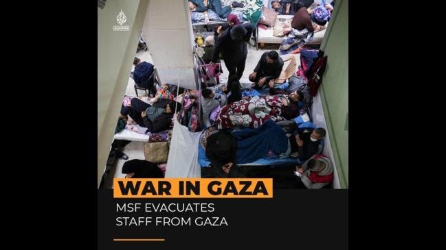 MSF Evacuates Staff And Their Families From Gaza’s Al-Aqsa Hospital ...