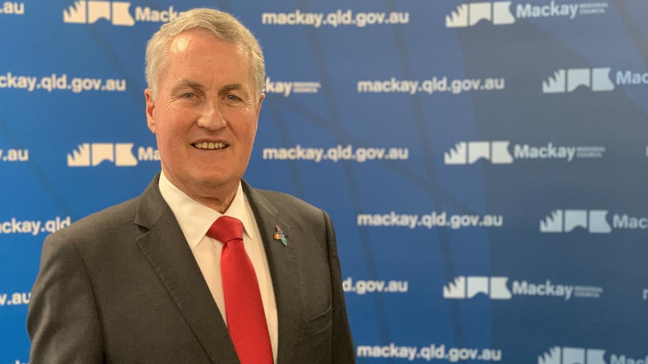 Mackay Mayor Greg Williamson expressed confidence the council could meet this year's inflationary challenge. Picture: Duncan Evans