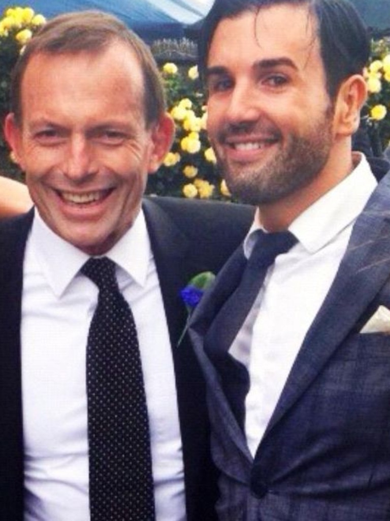 He was even pictured with former Australian prime minister Tony Abbott.