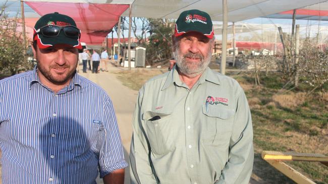 Ben and Wally Sweet from Sweet's Strawberry Runners.