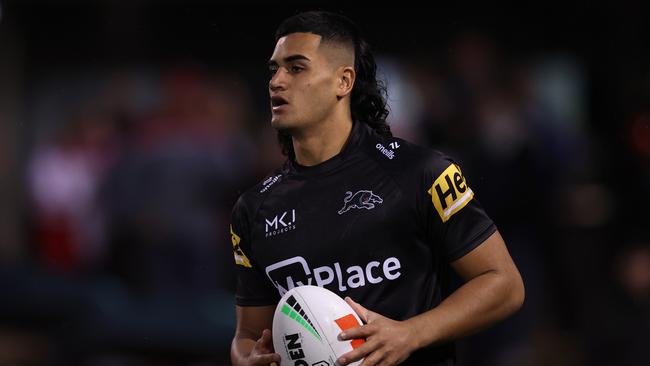 Jesse McLean and his brother Casey have signed lengthy new deals to stay with Penrith. Picture: Jason McCawley/Getty Images