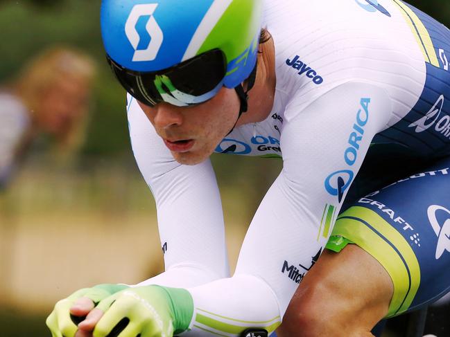 Cycling Australia Road National Championships Michael Hepburn going out in the time trial Picture:Wayne Ludbey