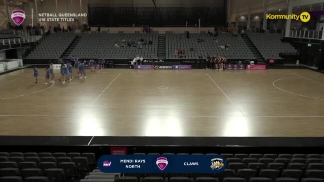 Replay: Netball Queensland U16/U18 State Titles - Northern Mendi Rays North v Capricornia Claws (U16)