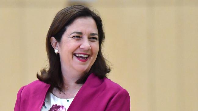 Queensland Premier Annastacia Palaszczuk (AAP Image/Darren England)