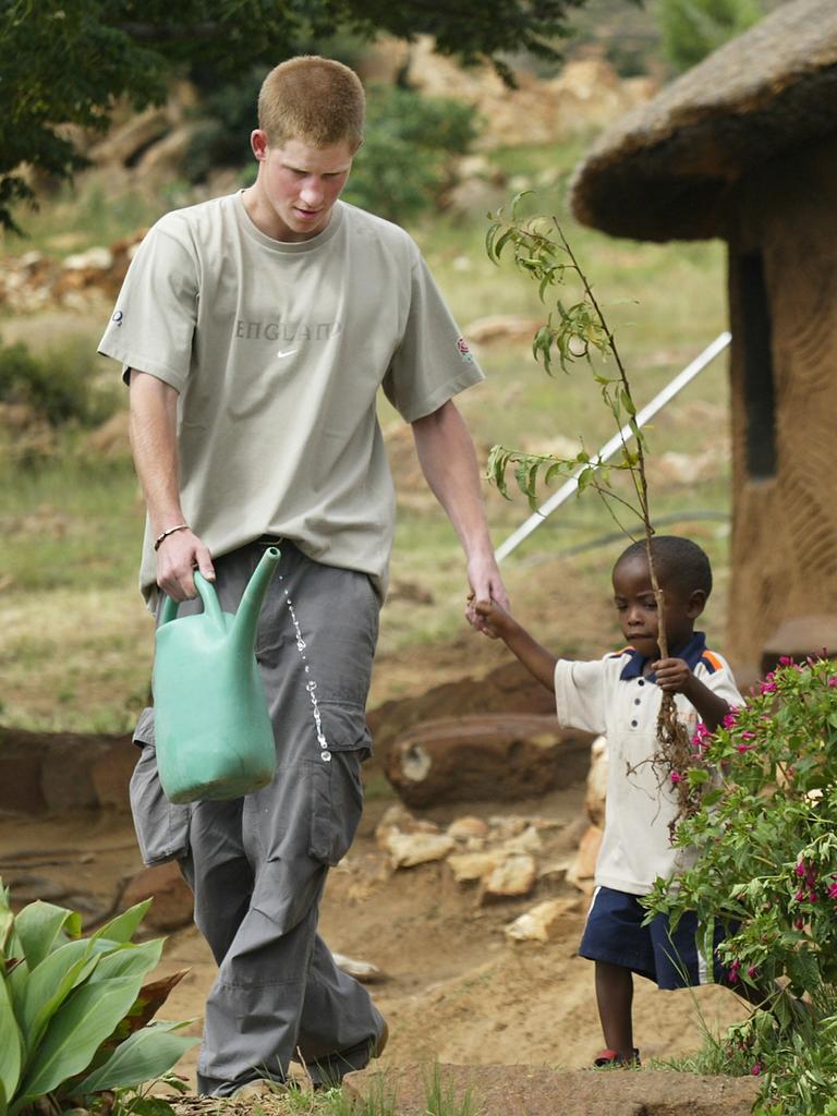 <b>2004: </b>After Eton, Prince Harry embarks on a character-building visit to Lesotho, which sparks a lifelong love of the African country.