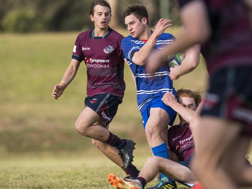 Henry Flanker of USQ against Toowoomba Bears in Downs Rugby Risdon Cup round 11 rugby union at USQ, Saturday, June 19, 2021. Picture: Kevin Farmer