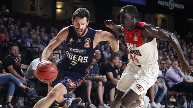 Kevin White during a game against Illawarra. Picture: Sarah Reed