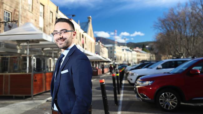 Simon Behrakis will run for a seat on Hobart City Council.Picture: LUKE BOWDEN