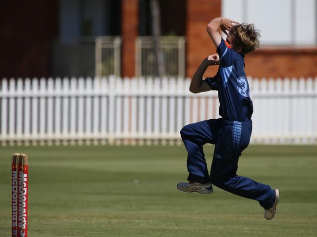 Murray Moran hits the crease. Picture Warren Gannon Photography