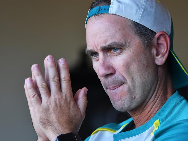 Dovey remains a “great mate” of former national coach Justin Langer. Picture: Mark Brake/Cricket Australia via Getty Images.