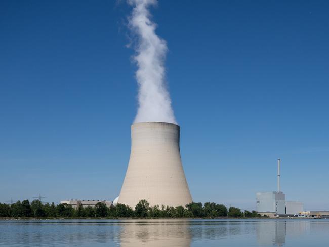 ESSENBACH, GERMANY - AUGUST 04:  The Isar nuclear power plant is pictured on August 4, 2022 in Essenbach, Germany. The leader of the German Christian Democrats (CDU), Friedrich Merz, and Bavarian Premier Markus Soeder are arguing for extending the operational life of the Isar 2 reactor beyond its scheduled closing at the end of this year in order to help Germany mitigate the effects of the current reduction of natural gas supplies by Russia. Russia, likely in response to Germany's support of Ukraine, has dropped the supply of gas flowing through the Nord Stream 1 gas pipeline to 20%. The German government is seeking to avoid expected energy shortfalls, especially this coming winter, and Chancellor Scholz yesterday said he is considering allowing Germany's three remaining nuclear reactors to run longer than currently scheduled. (Photo by Lennart Preiss/Getty Images)