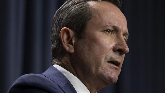 WA Premier Mark McGowan/ Picture: Matt Jelonek/Getty Images