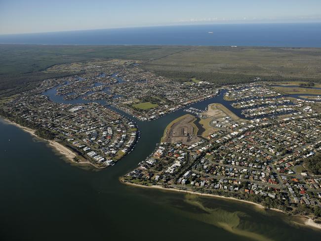 BCM Property Home Liftout: Land project, The Headlands at Pacific Harbour at Bribie Island, developed by QM Properties. Blocks at The Headland are already 60 per cent sold, prior to construction.